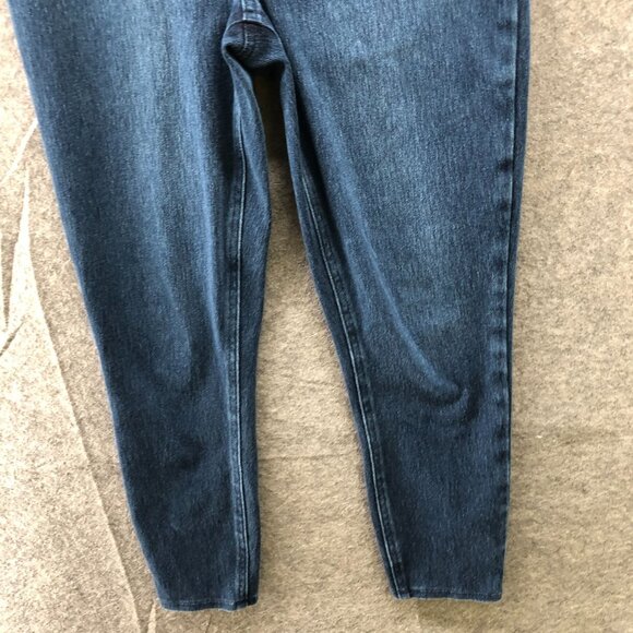 Spanx Jean-Ish Ankle Leggings Womens MP Blue Pull On Jegging Mid Rise - Picture 4 of 11